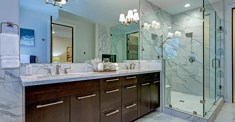 Partial Bathroom Reconstruction in Central