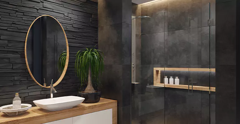 Bathroom Floor Tile Remodel in Cayce