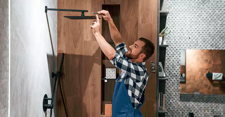 Local Shower Remodel in Central