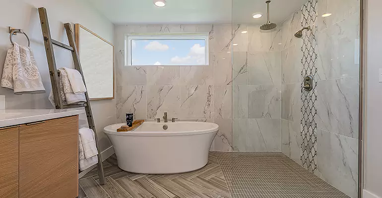Luxury Master Bath Designs in Central