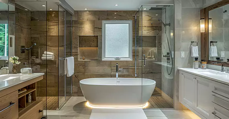 Master Suite Bathroom Remodel in Due West, SC