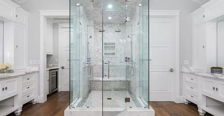 Whole Bathroom Remodel Cost in Central